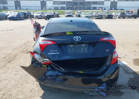 2014 Toyota Corolla S Plus z USA, uszkodzony, nr VIN 5YFBURHEXEP076226